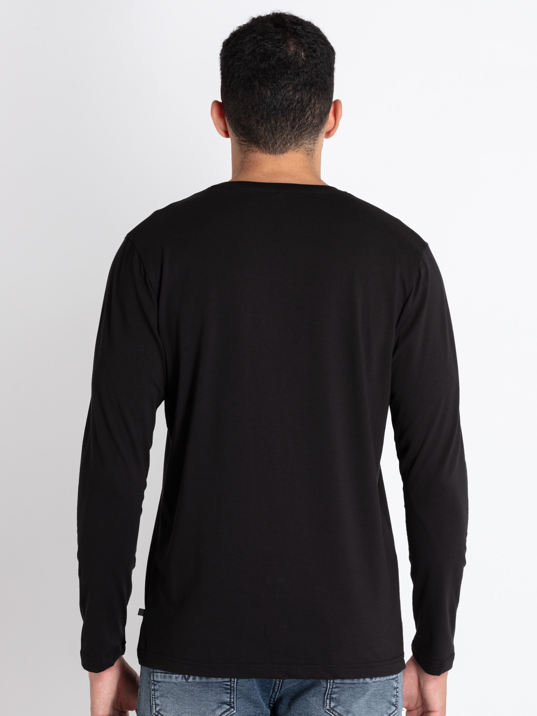 Mens Printed Round Neck T-Shirt