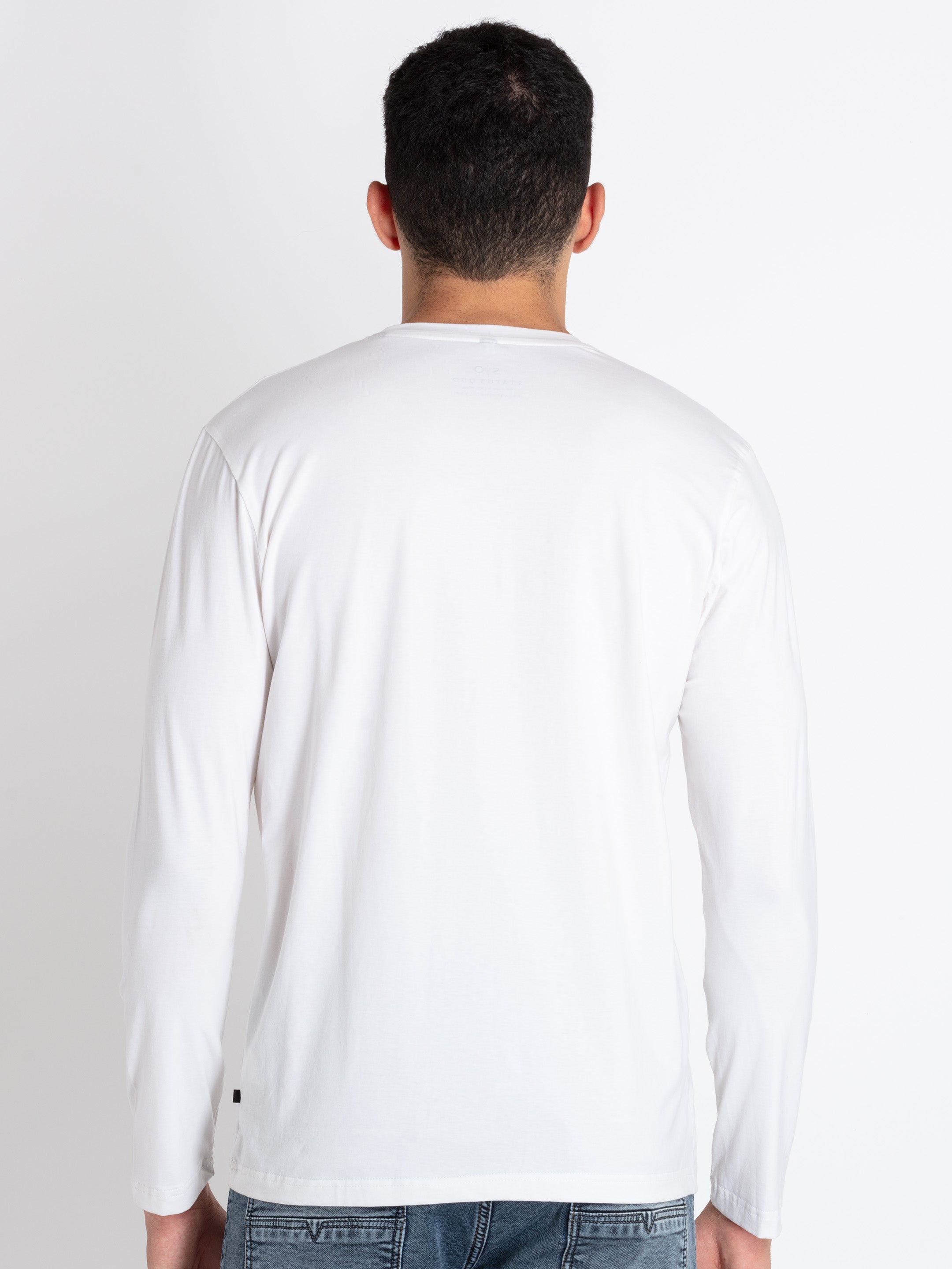 Mens Printed Round Neck T-Shirt