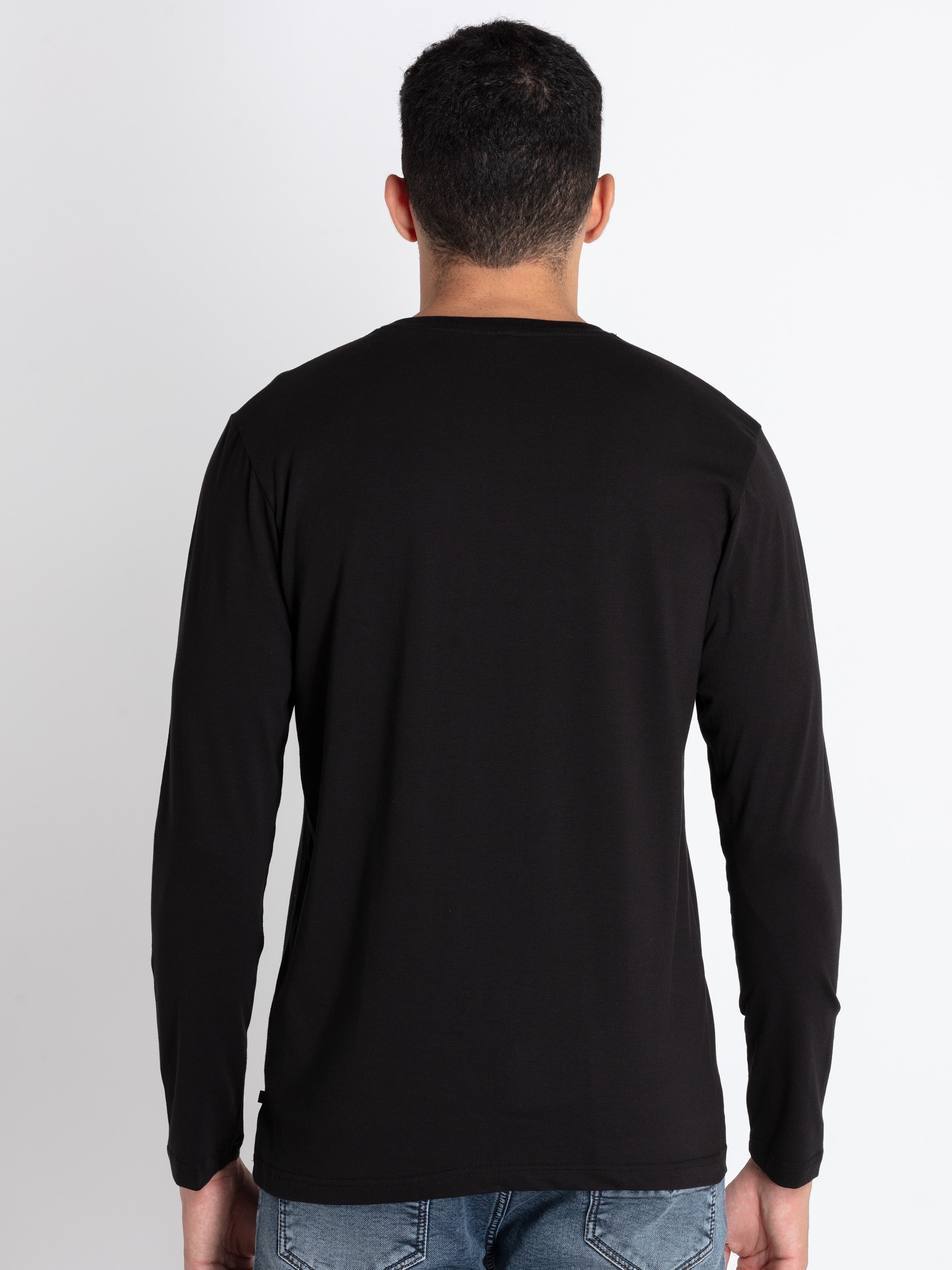 Mens Printed Round Neck T-Shirt