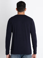 Mens Printed Round Neck T-Shirt