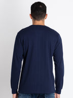 Mens Solid Round Neck T-Shirt