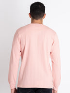 Mens Solid Round Neck T-Shirt