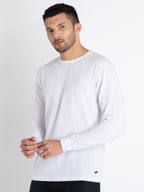 Mens Solid Round Neck T-Shirt