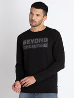 Mens Printed Round Neck T-Shirt