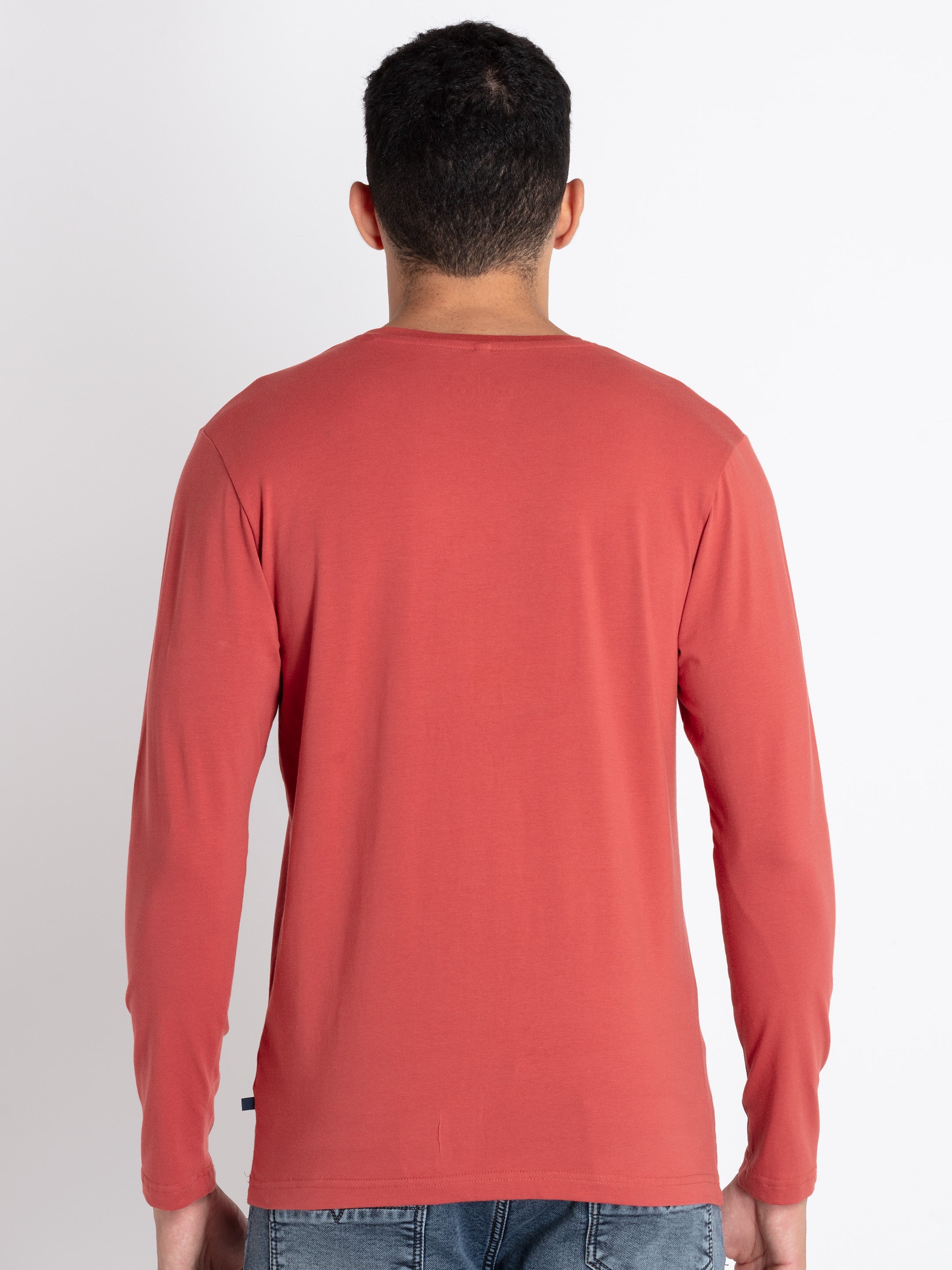 Mens Printed Round Neck T-Shirt