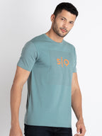 Mens Printed Round Neck T-Shirt