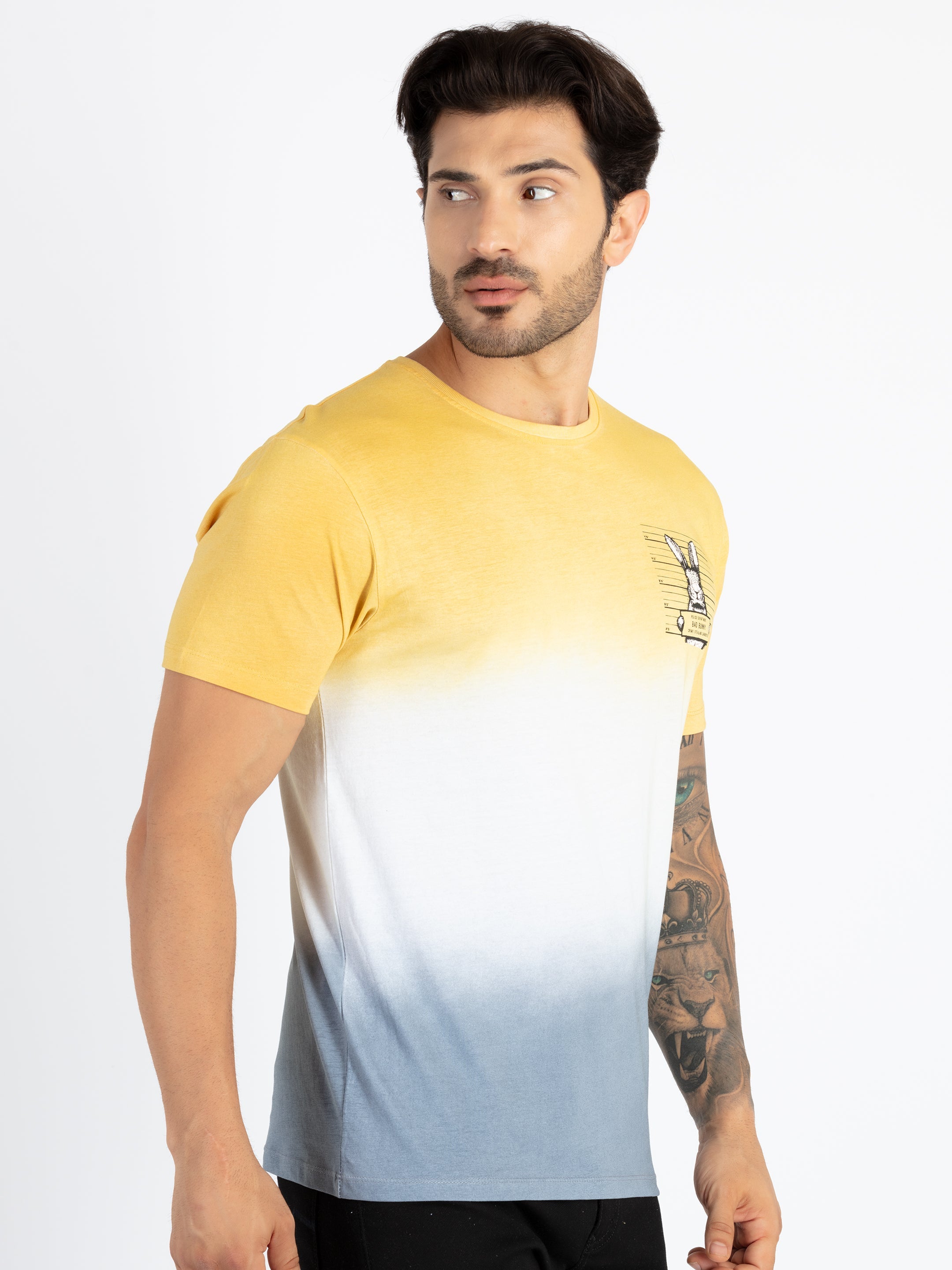 Mens Tie & Dye Printed T-Shirt Secondary image