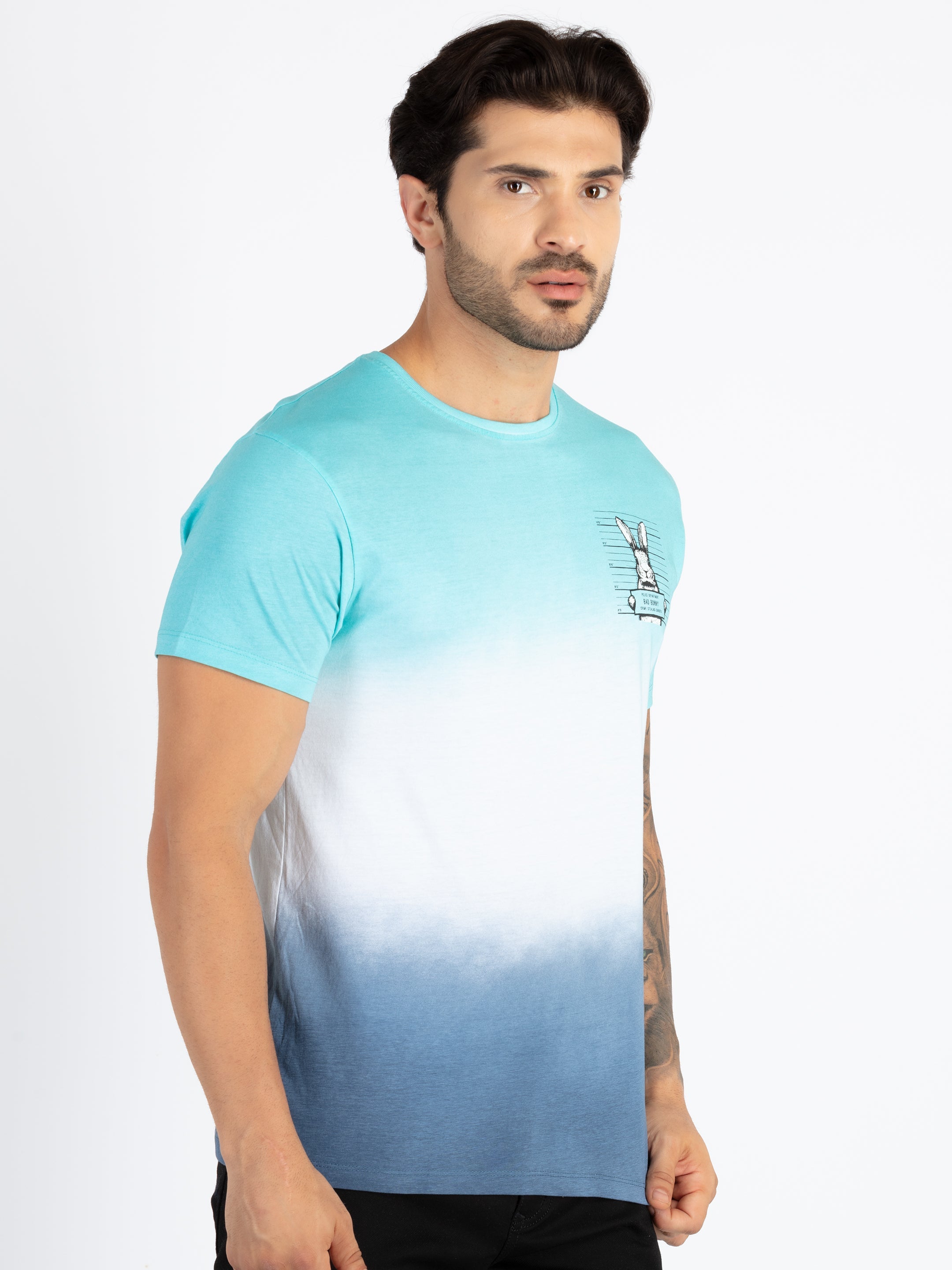 Mens Tie & Dye Printed T-Shirt