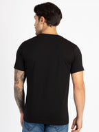Mens Printed Round Neck T-Shirt