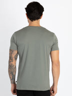 Mens Printed Round Neck T-Shirt