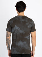 Mens All Over Printed Round Neck T-Shirt