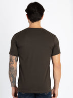 Mens Printed Round Neck T-Shirt