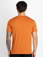 Mens Printed Round Neck T-Shirt