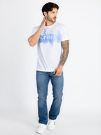 Mens Printed Round Neck T-Shirt
