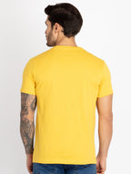 Mens Printed Round Neck T-Shirt