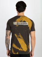 Mens All Over Printed Round Neck T-Shirt