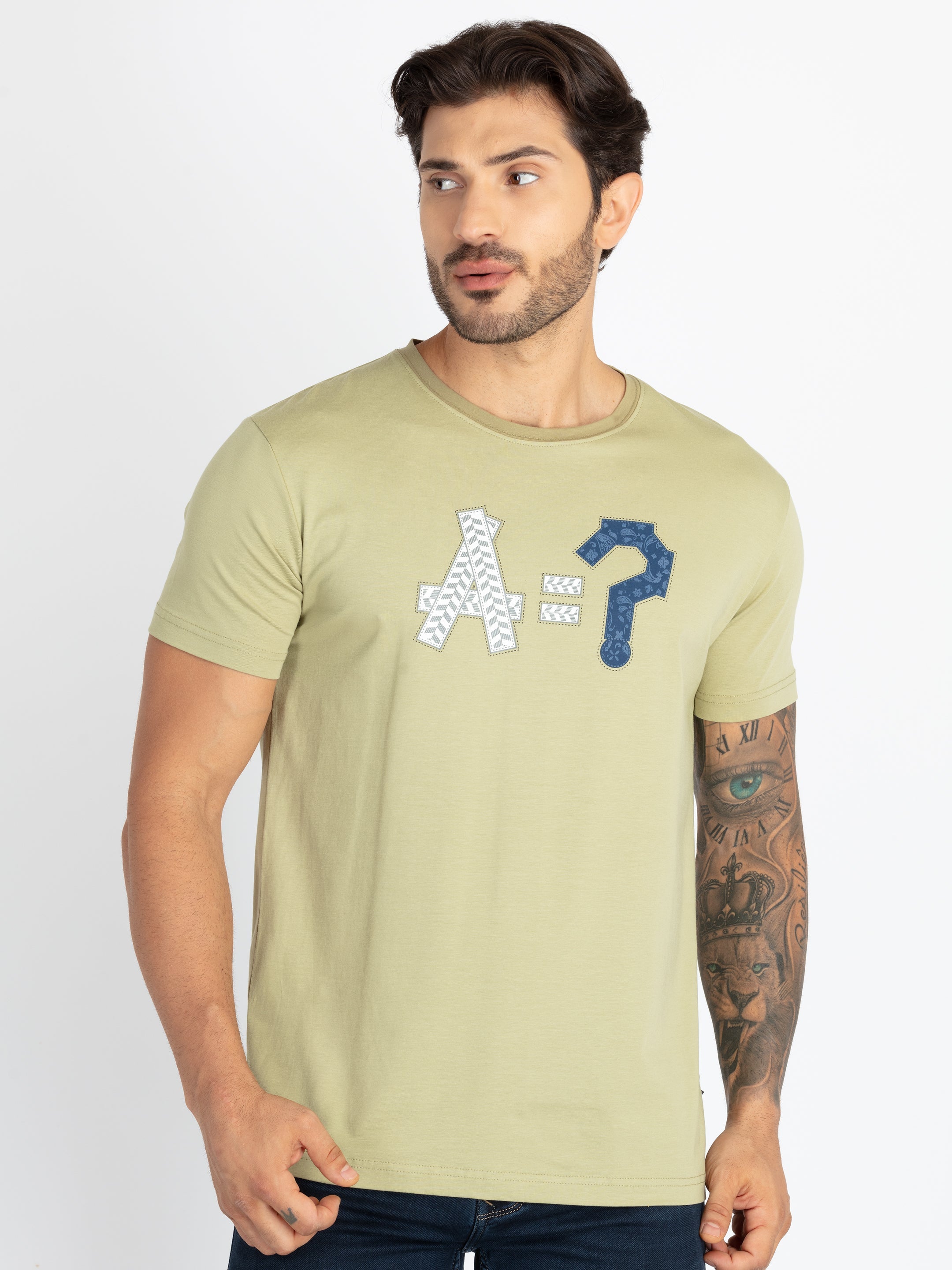 Mens Front & Back Printed T-Shirt Secondary image