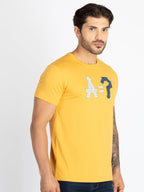Mens Front & Back Printed T-Shirt