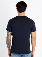 Men's Printed Round Neck T-Shirt