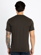 Mens Printed Round Neck T-Shirt