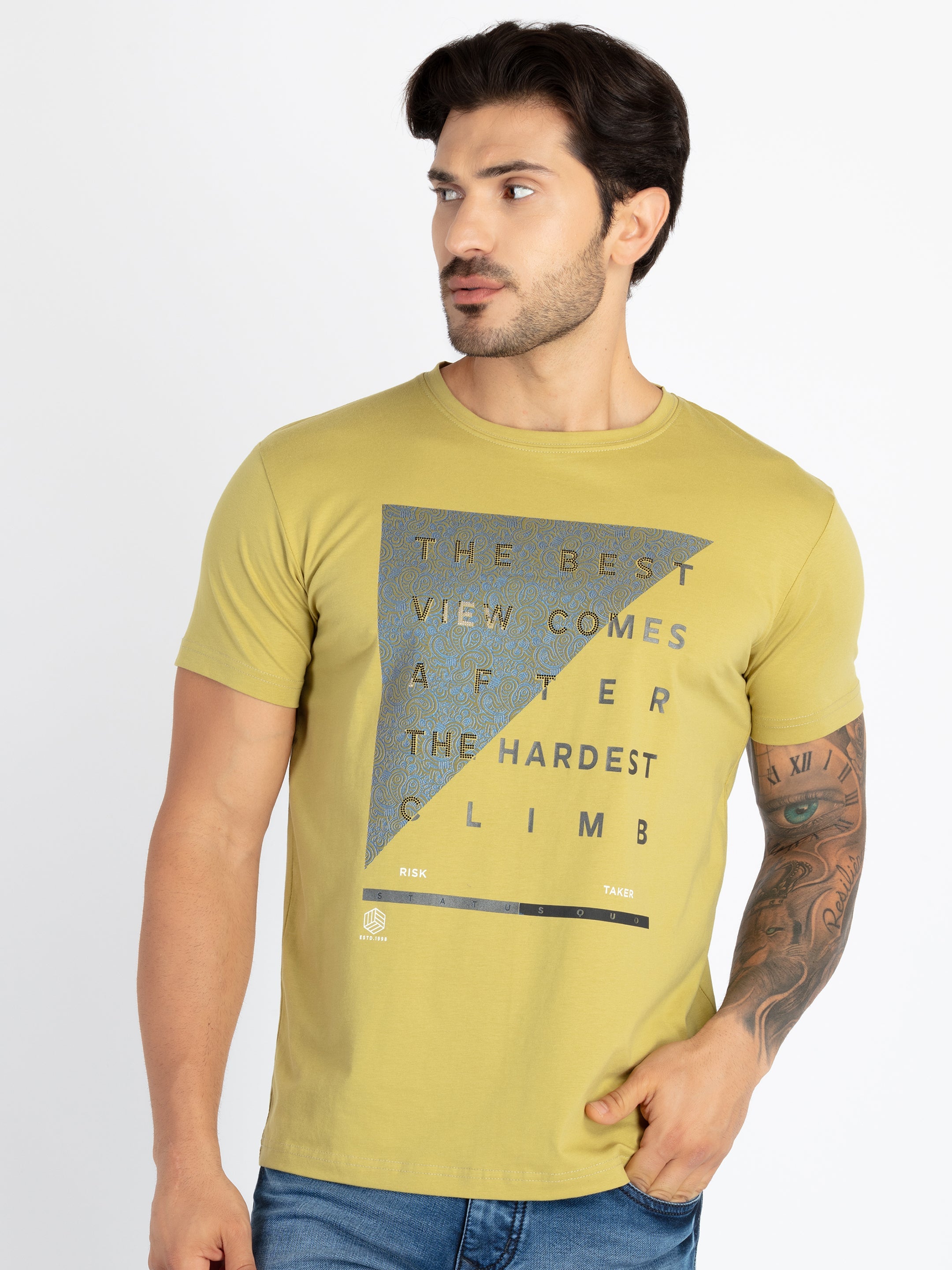 Status Quo |Men's Printed T-shirt - S, M, L, XL, XXL