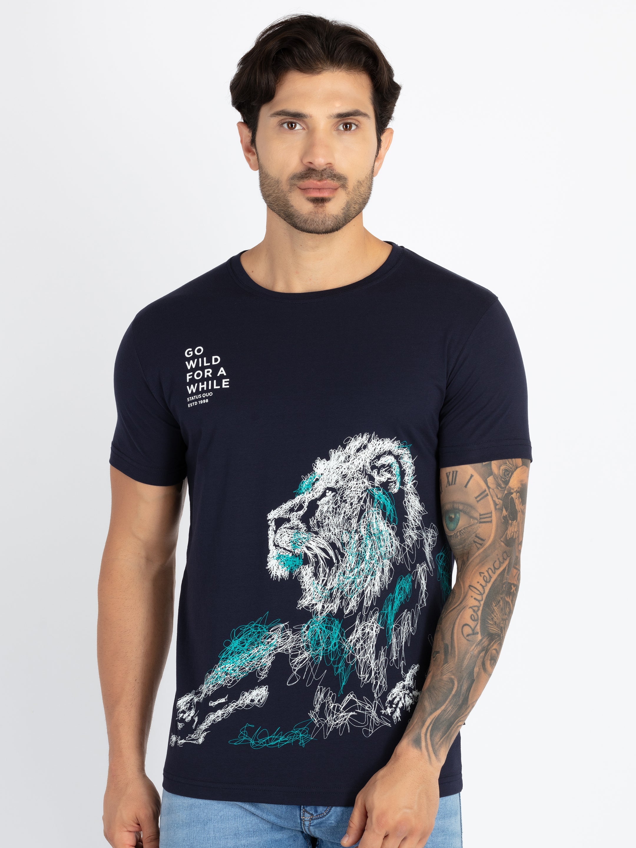 Status Quo |Men's Printed T-shirt - S, M, L, XL, XXL