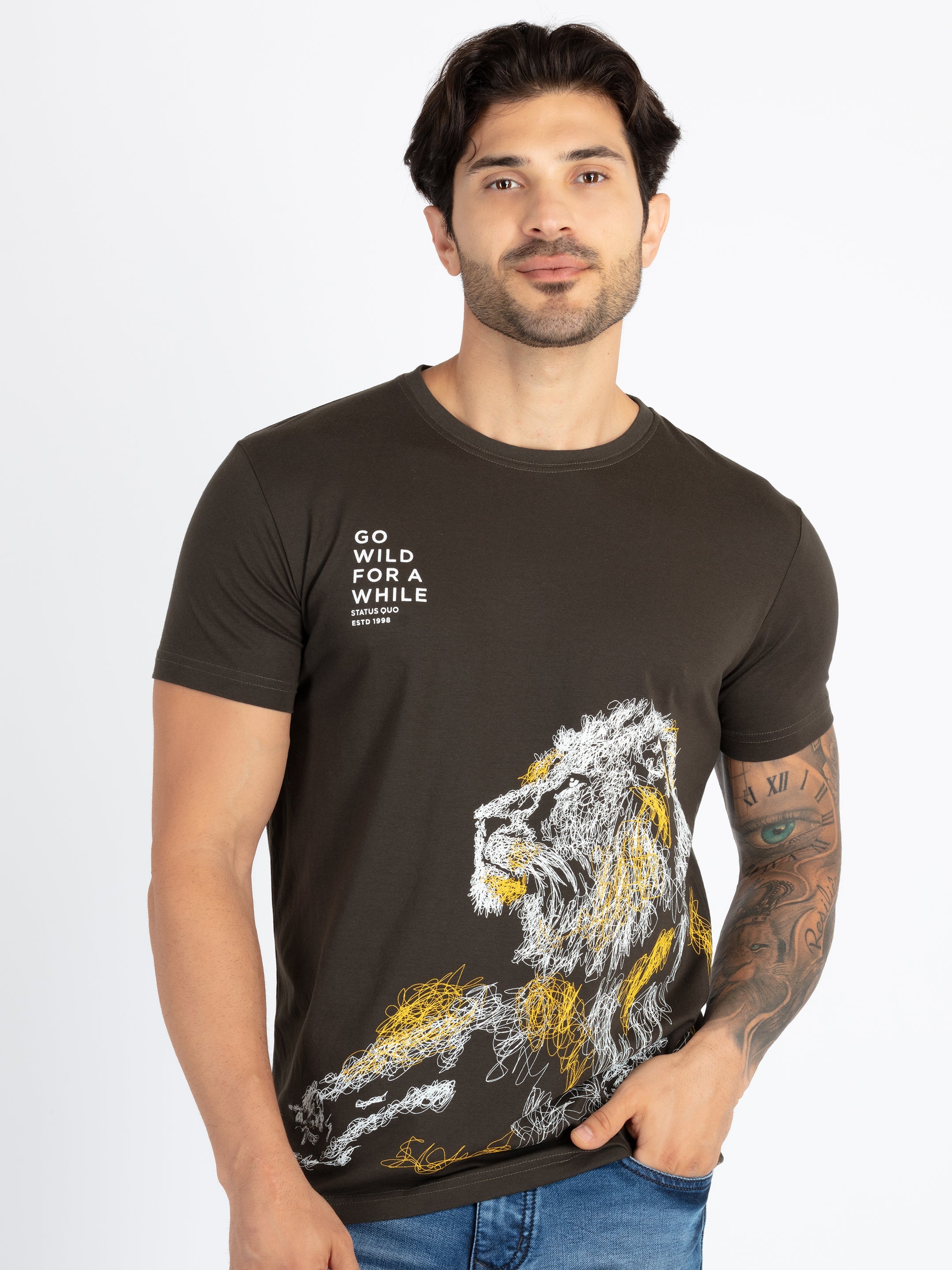 Status Quo |Men's Printed T-shirt - S, M, L, XL, XXL