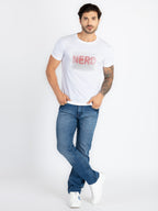 Mens Printed Round Neck T-Shirt