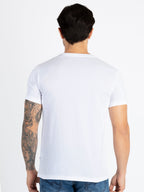 Mens Printed Round Neck T-Shirt