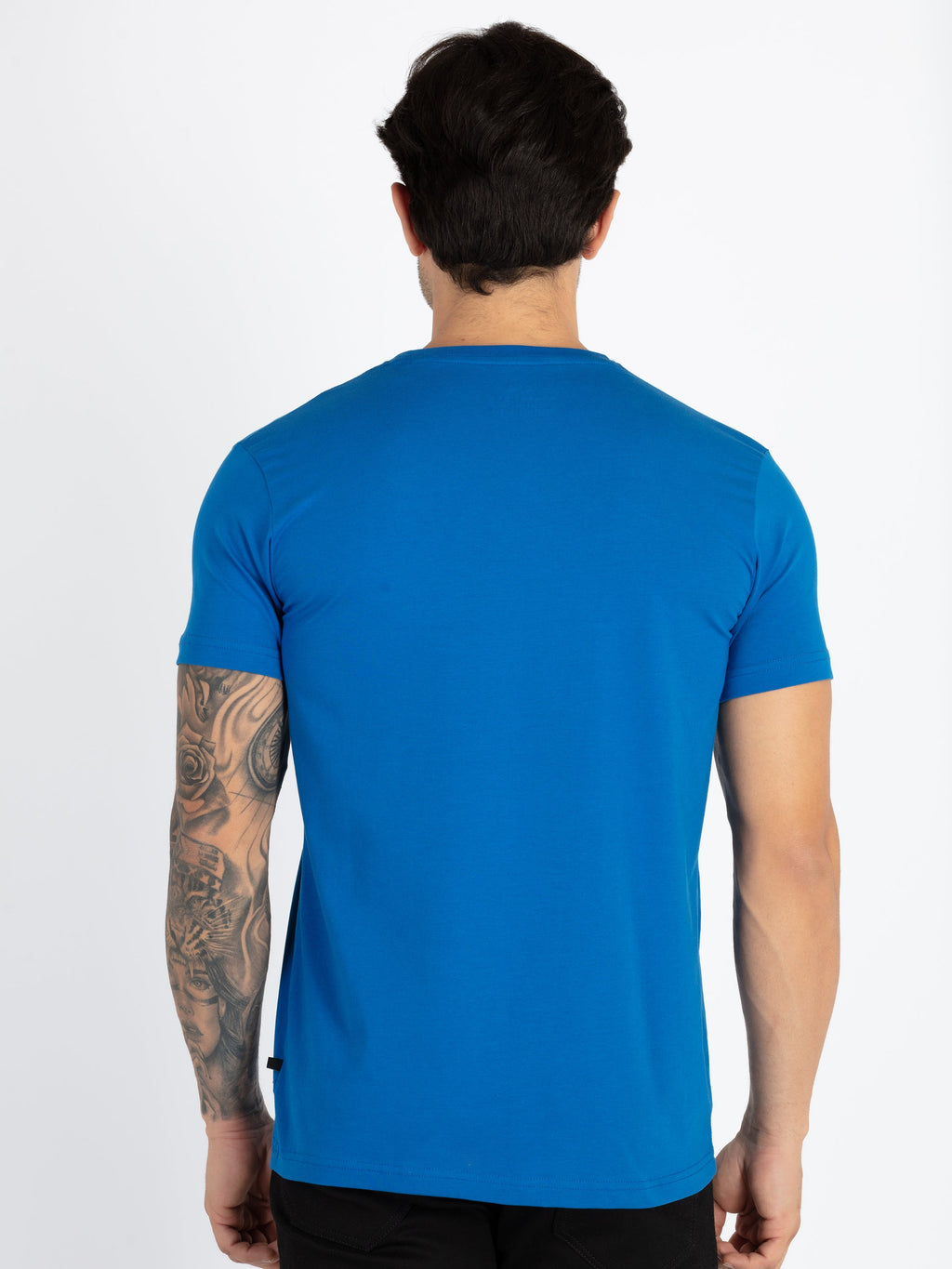 Mens Printed Round Neck T-Shirt