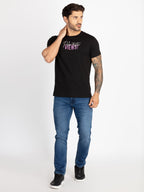 Mens Front & Back Printed T-Shirt