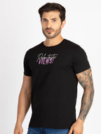 Mens Front & Back Printed T-Shirt