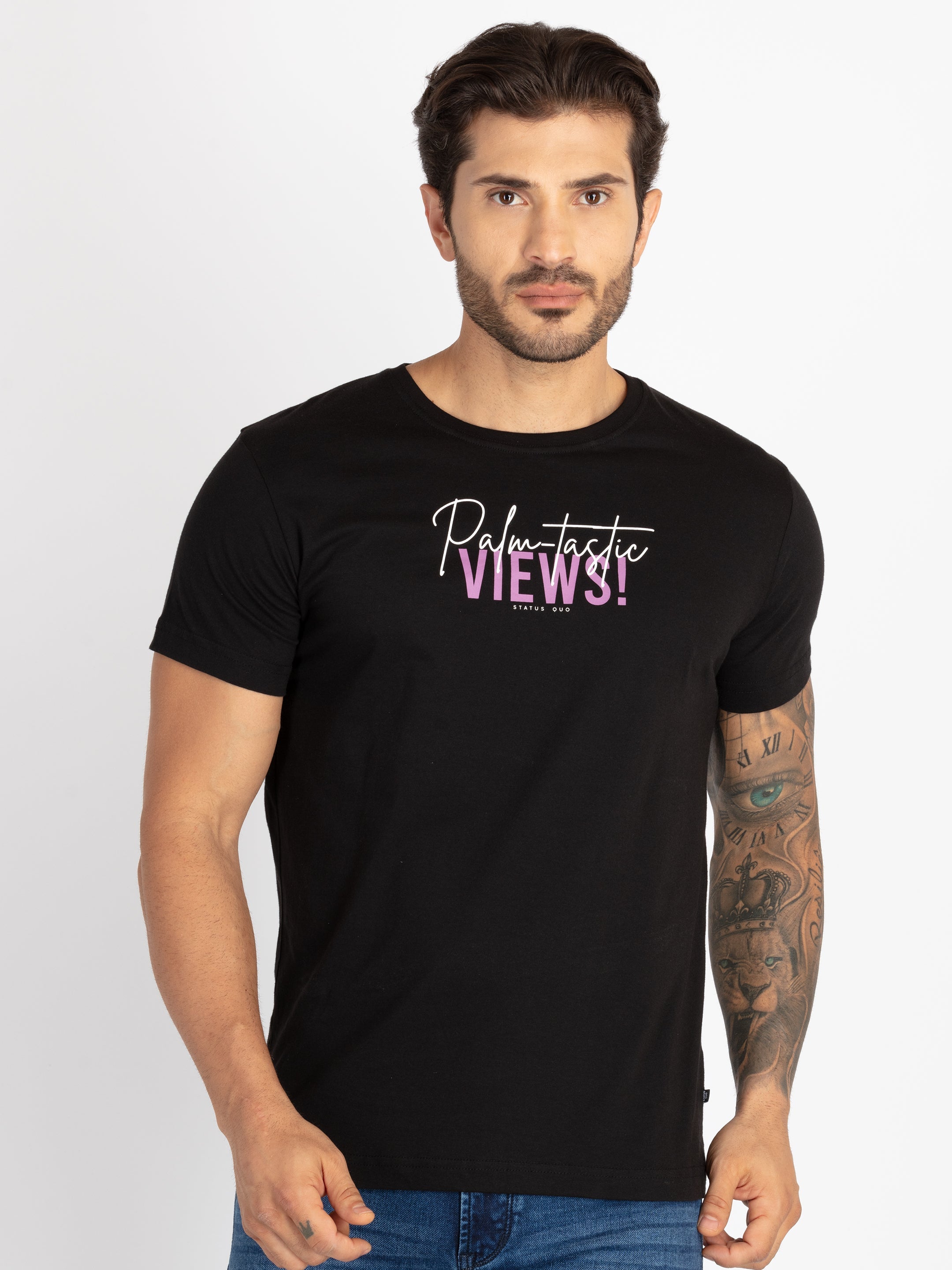 Status Quo |Men's Printed T-shirt - 3XL, 4XL, 5XL