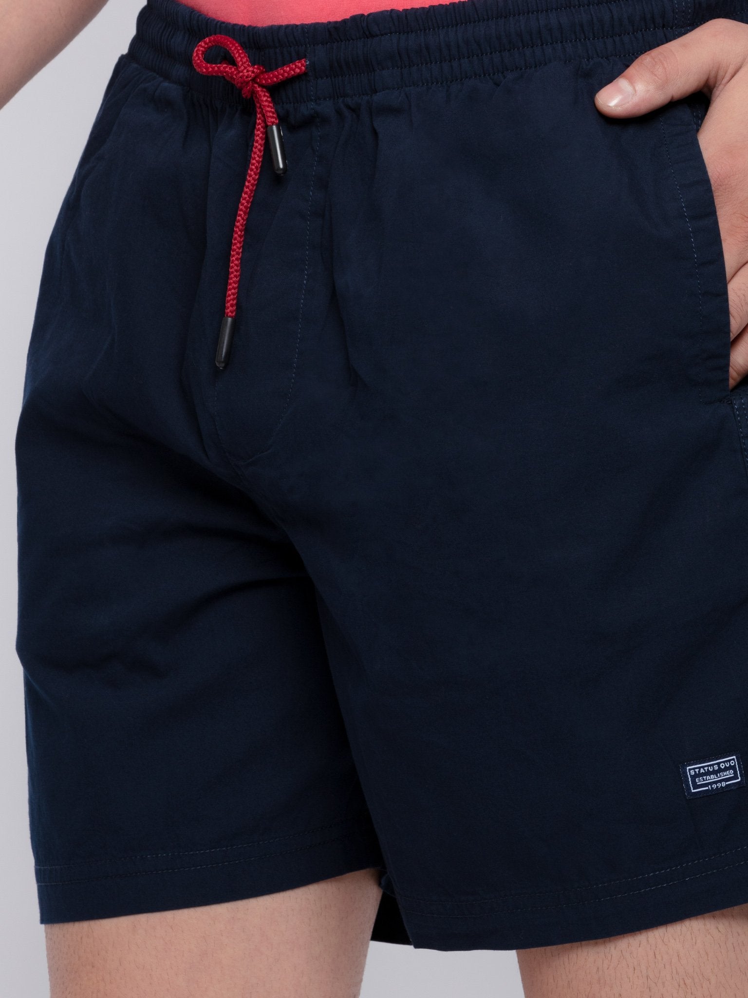 Solid Regular Fit Shorts