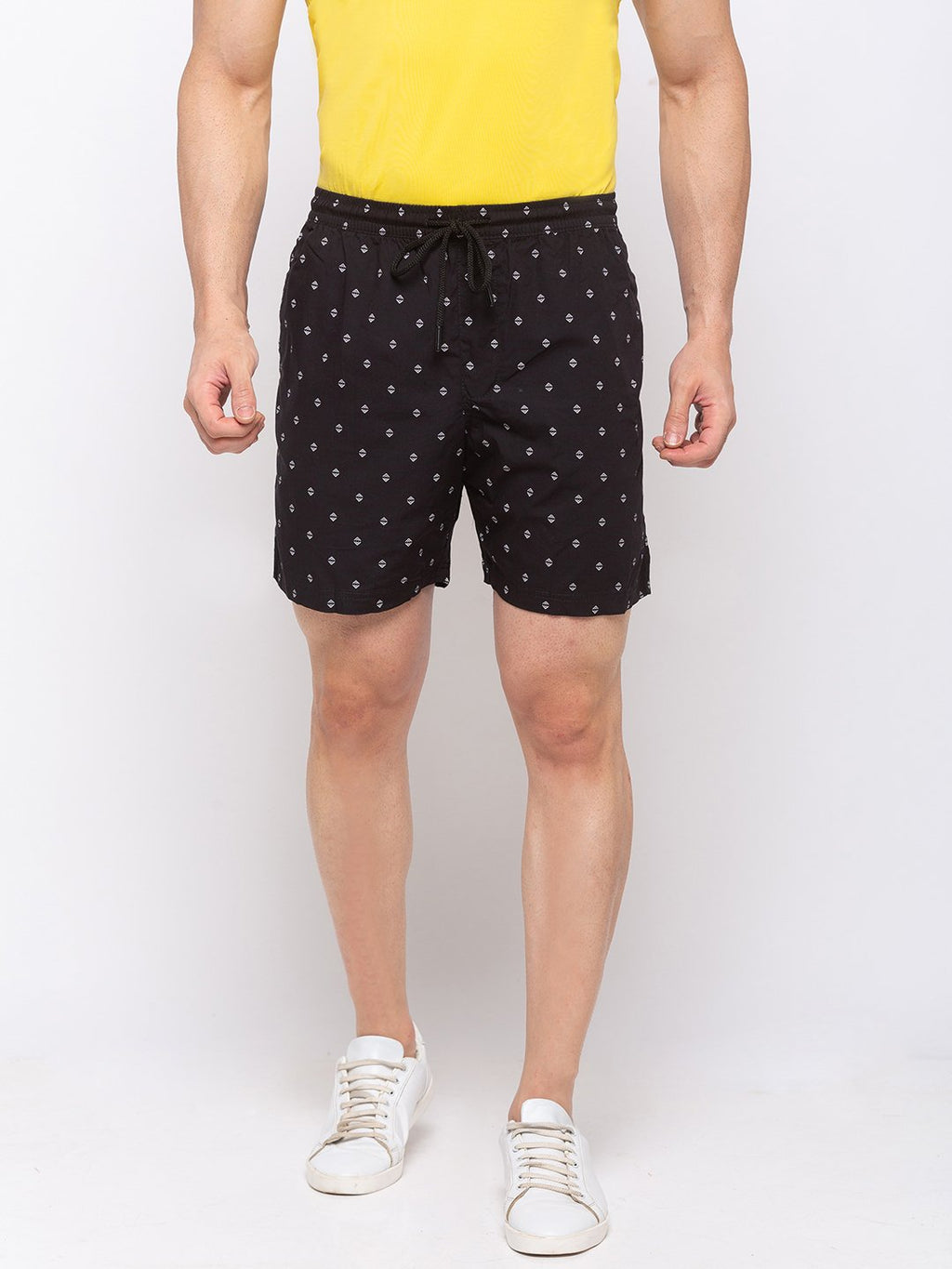Status Quo |Printed Regular Fit Shorts - 3XL, 4XL, 5XL