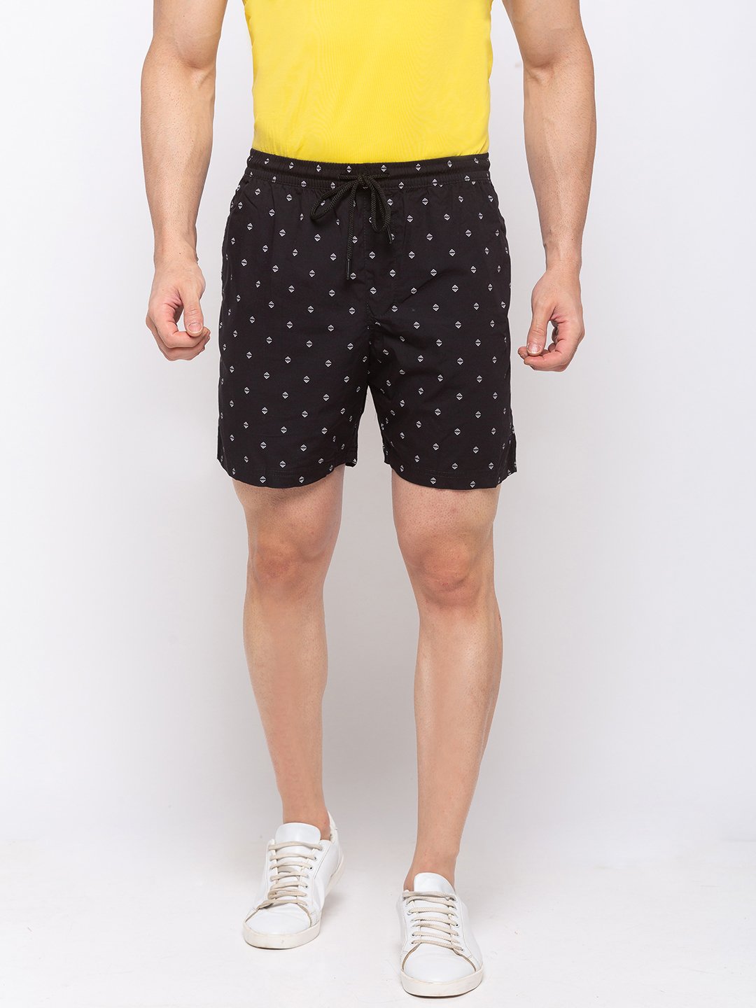 Status Quo |Printed Regular Fit Shorts - 3XL, 4XL, 5XL