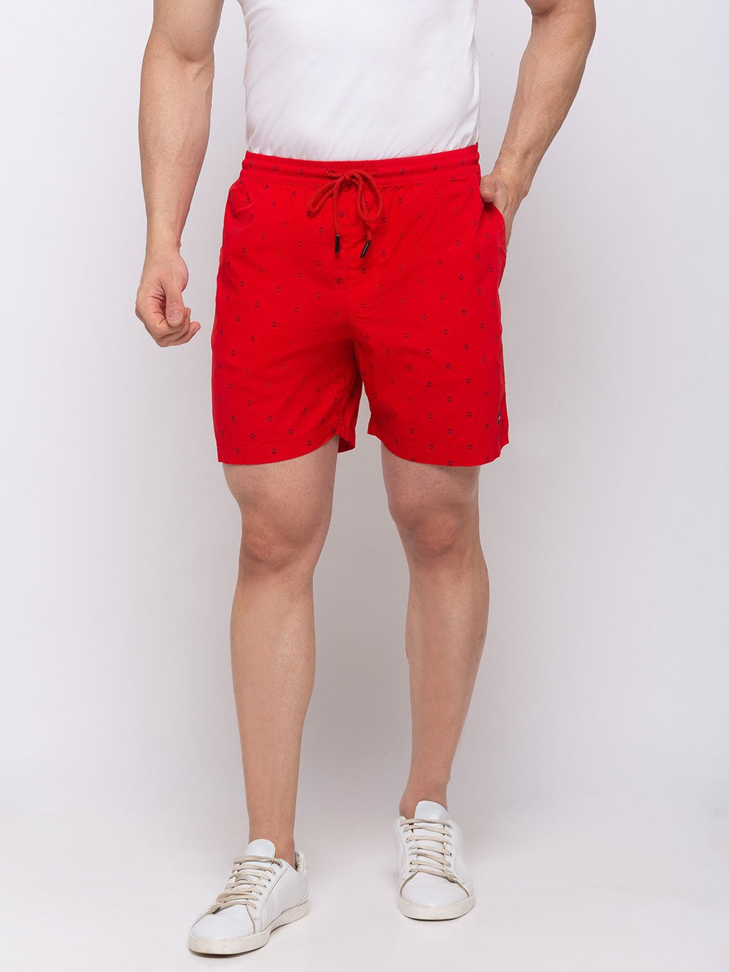 Status Quo |Printed Regular Fit Shorts - 3XL, 4XL, 5XL