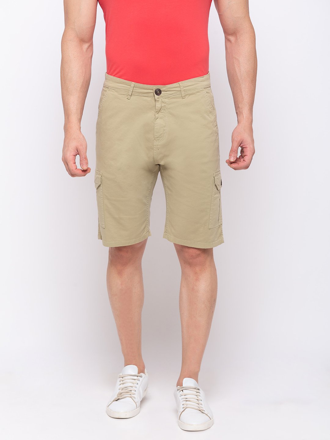 Status Quo |Solid Regular Fit Shorts - 30, 32, 34, 36, 38, 40