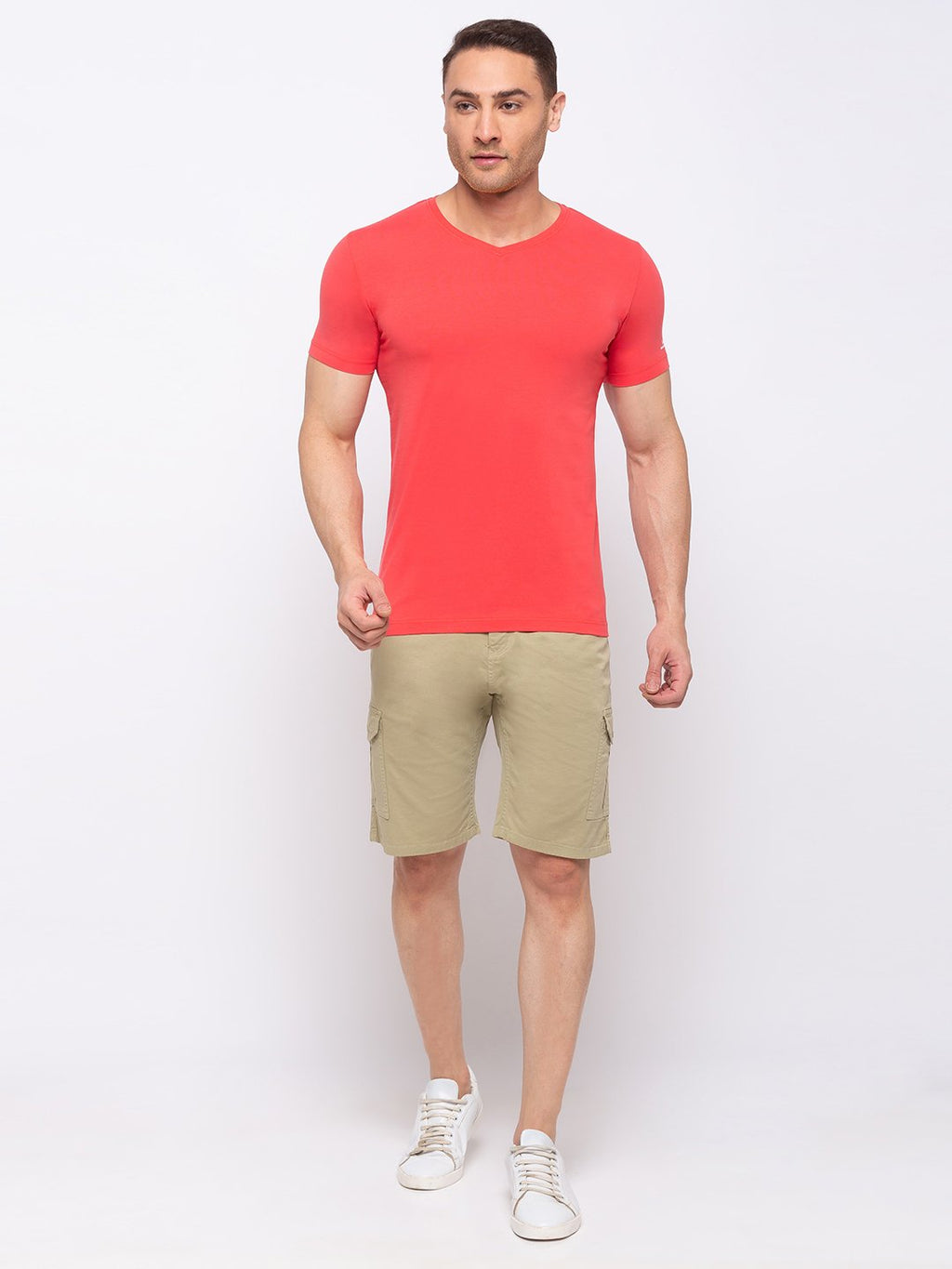 Solid Regular Fit Shorts