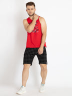 Mens Printed Regular Fit Shorts
