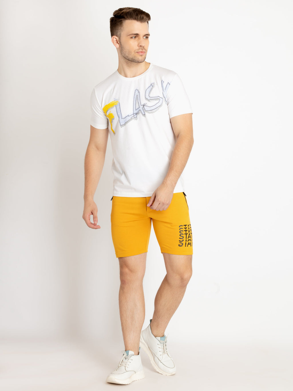 Mens Printed Regular Fit Shorts