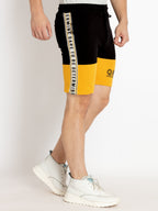 Mens Colourblocked Regular Fit Shorts