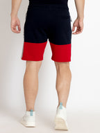 Mens Colourblocked Regular Fit Shorts