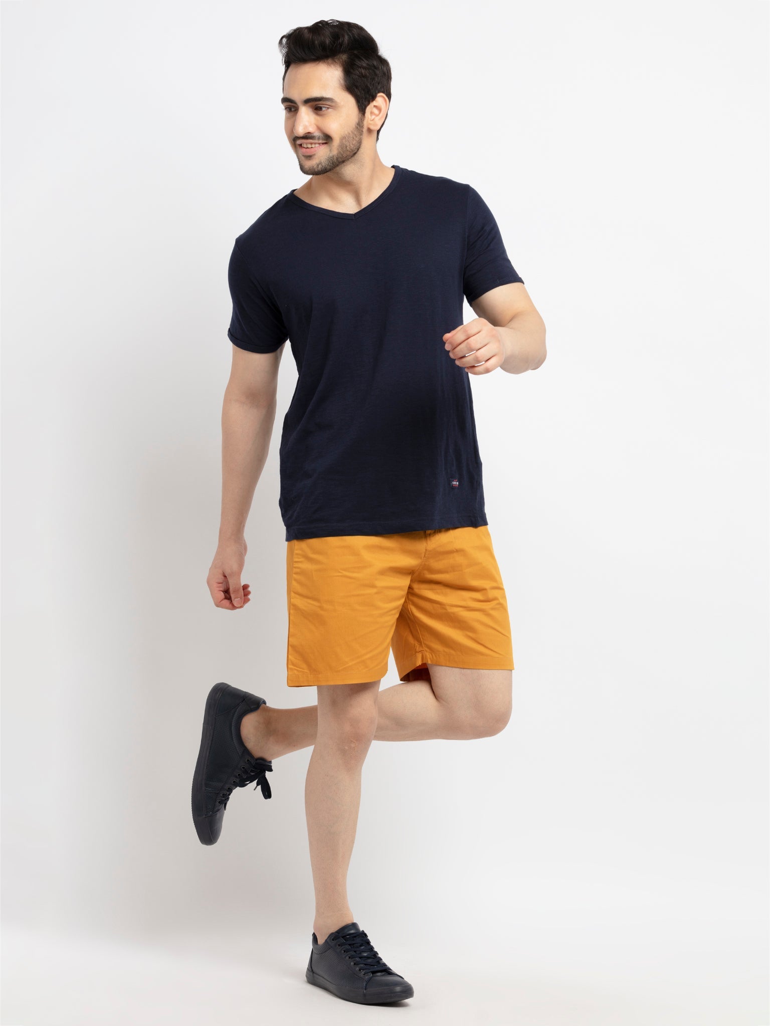 Mens Solid Shorts