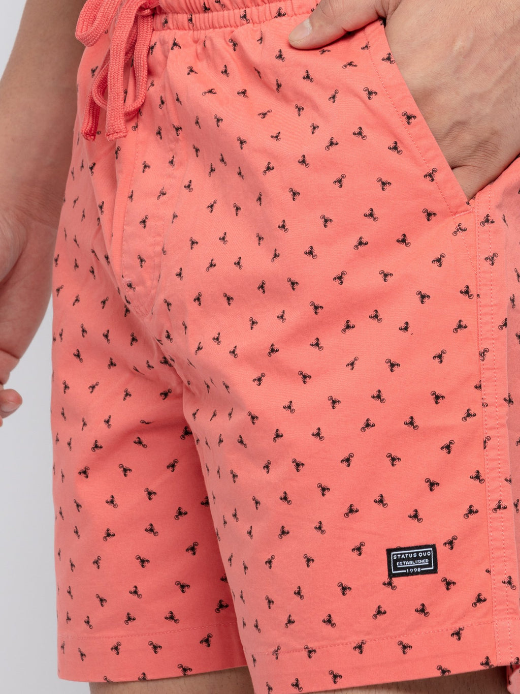 Solid Regular Fit Shorts