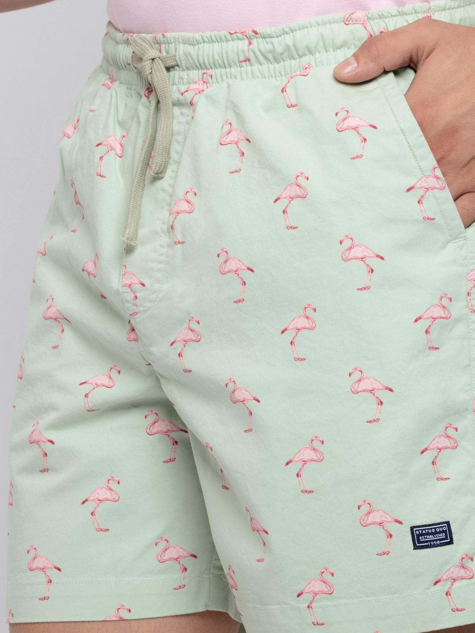 Printed Regular Fit Shorts