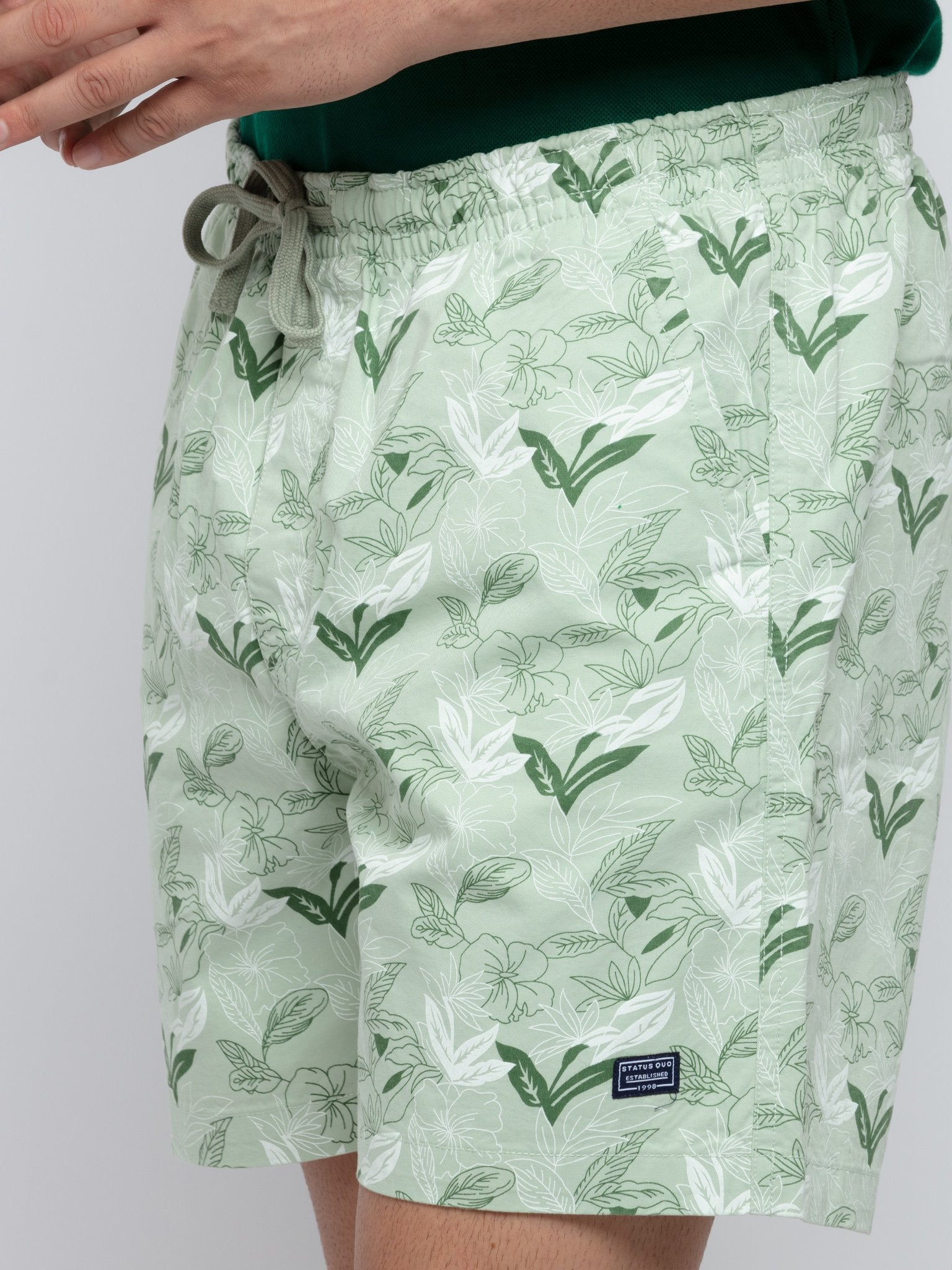 Printed Regular Fit Shorts