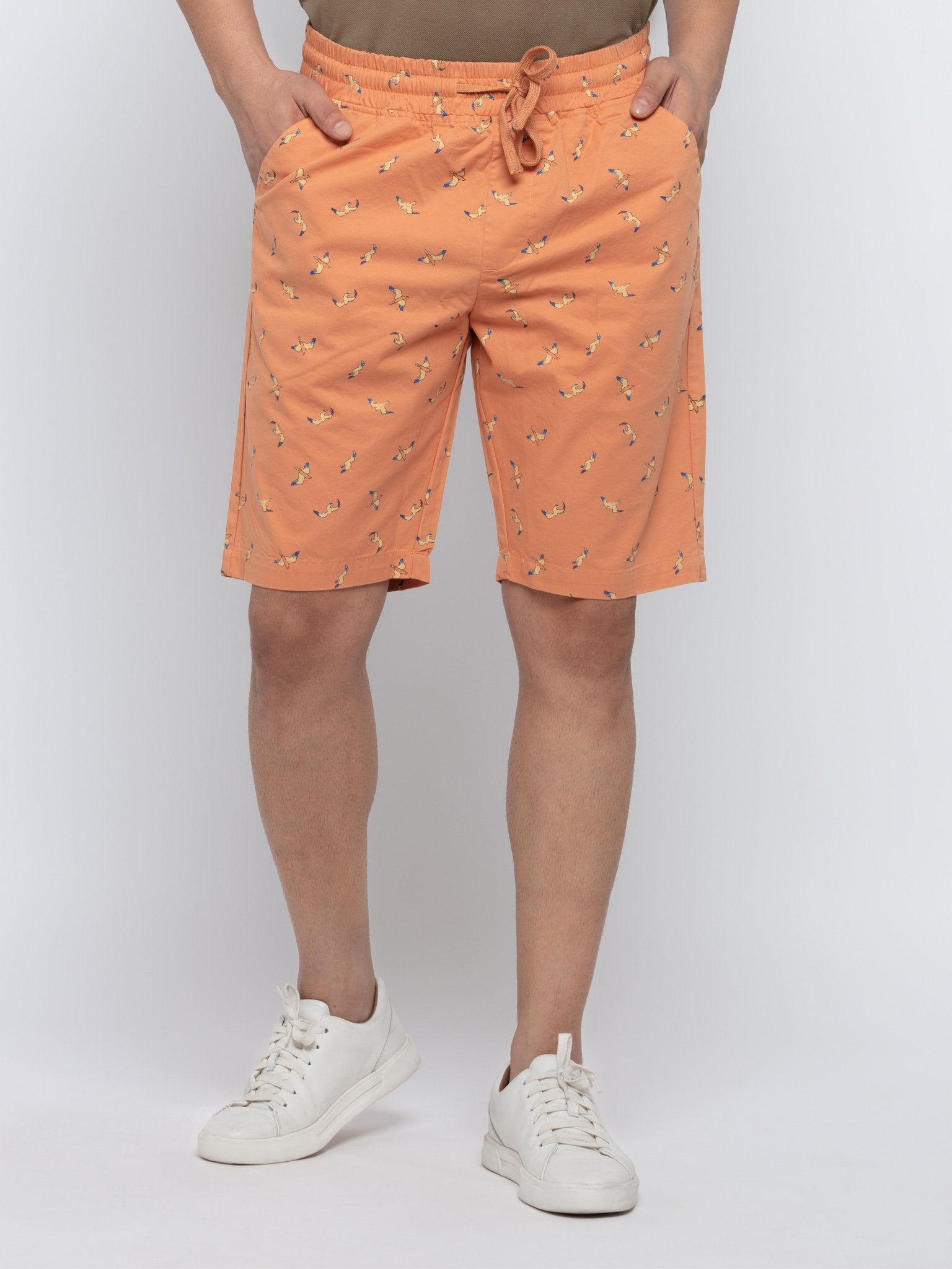 Status Quo |Printed Regular Fit Shorts - 3XL, 4XL, 5XL