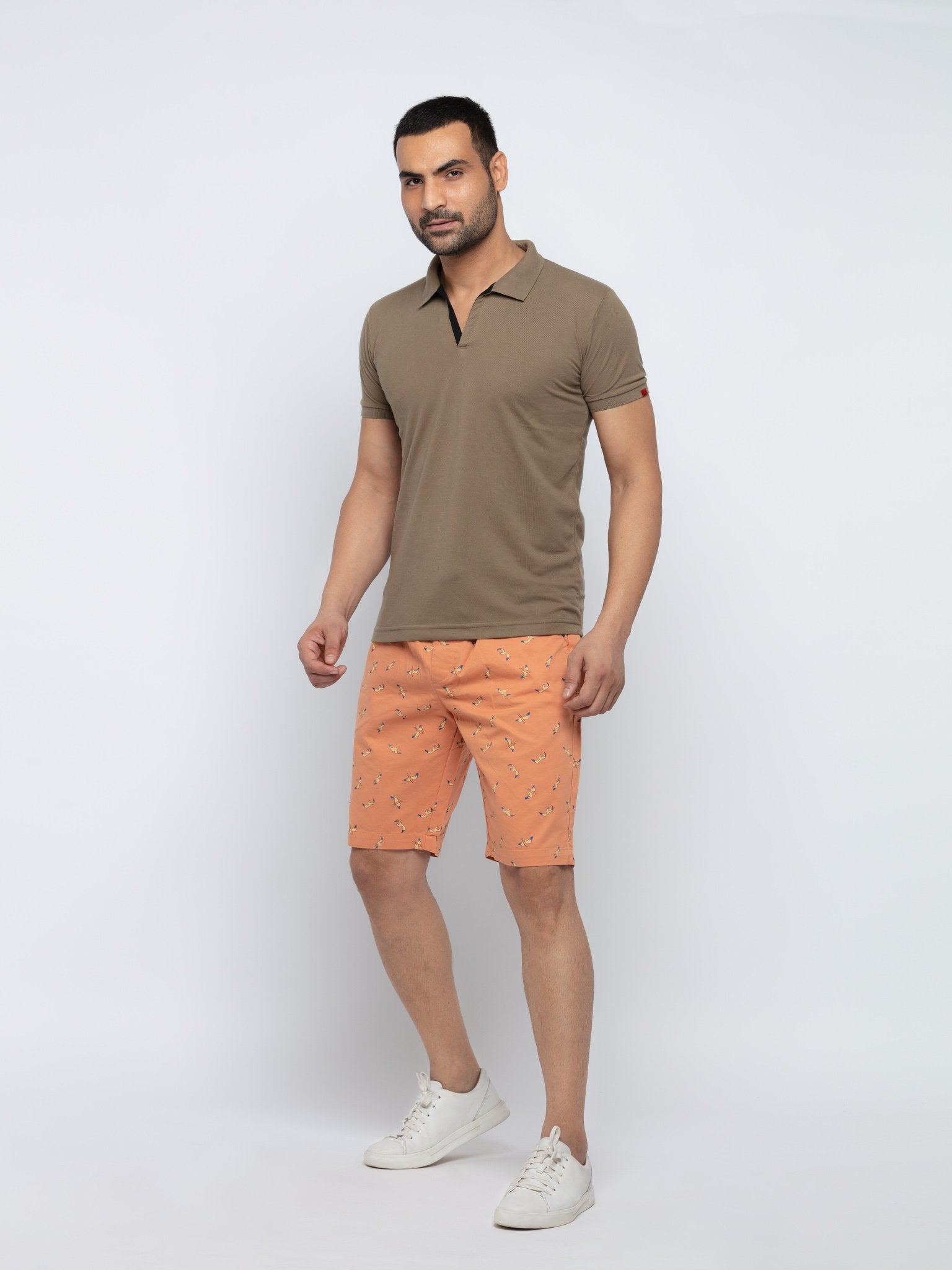 Printed Regular Fit Shorts