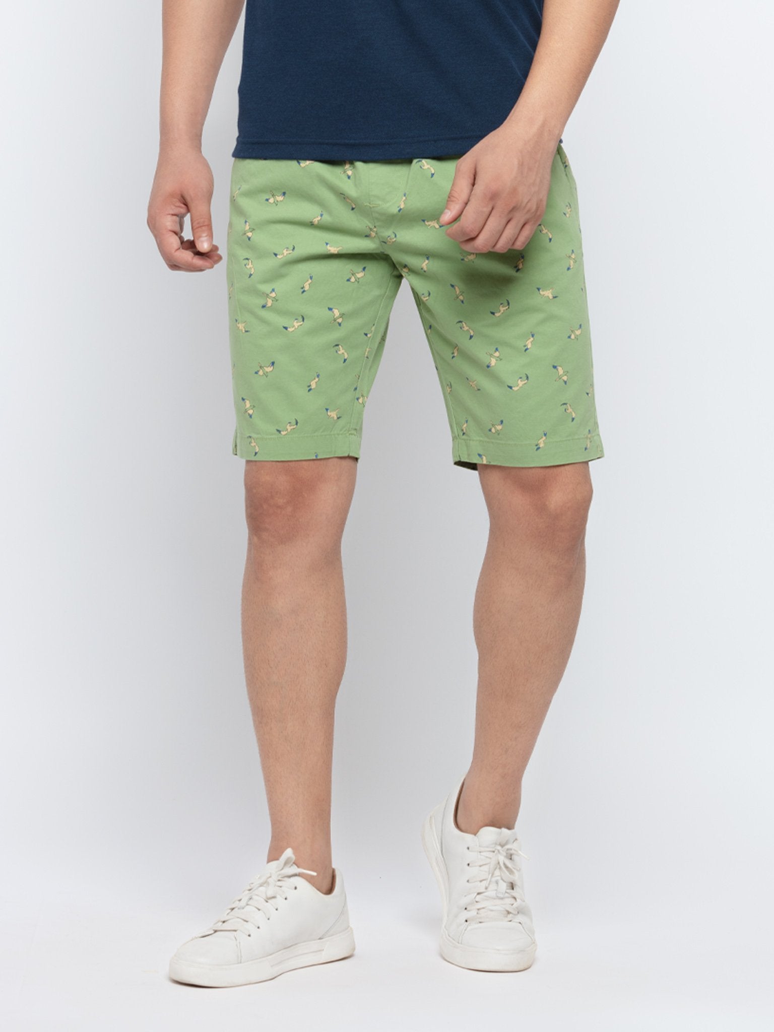 Status Quo |Printed Regular Fit Shorts - 3XL, 4XL, 5XL